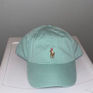 NWT Polo Ralph Lauren Baseball Cap Hat Mens Leather Strap Back Adjustable